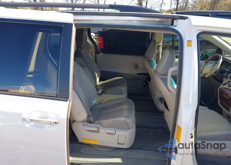 2012 Toyota Sienna Limited V6 7 Passenger from USA, damaged, VIN 5TDYK3DC9CS270879